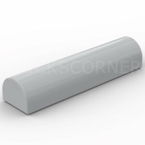 LEGO® Pente Courbe 1 x 4 x 2/3 Double - 79756 - Medium Stone Gray