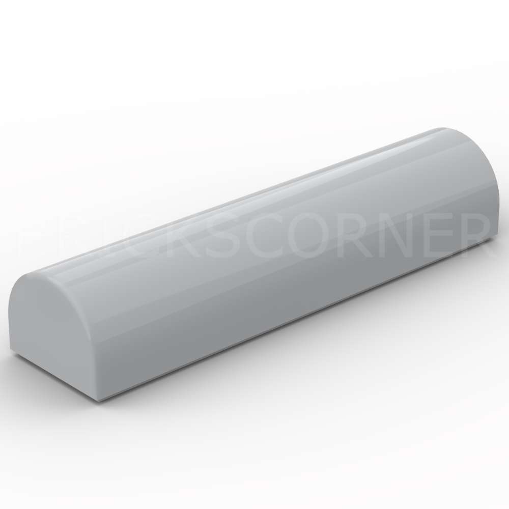 LEGO® Pente Courbe 1 x 4 x 2/3 Double - 79756 - Medium Stone Gray