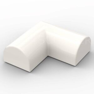 LEGO® Pente Courbe 2 x 2 x 2/3 Coin / Angle - 79757 - Blanc