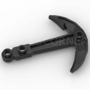 LEGO® Bateau Ancre avec Tenons Creux - 95354 - Noir