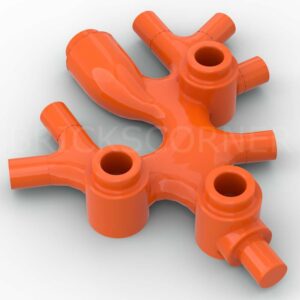 LEGO® Plante Marine - Corail - Algues - Lichen - 49577 - Orange Rougeâtre