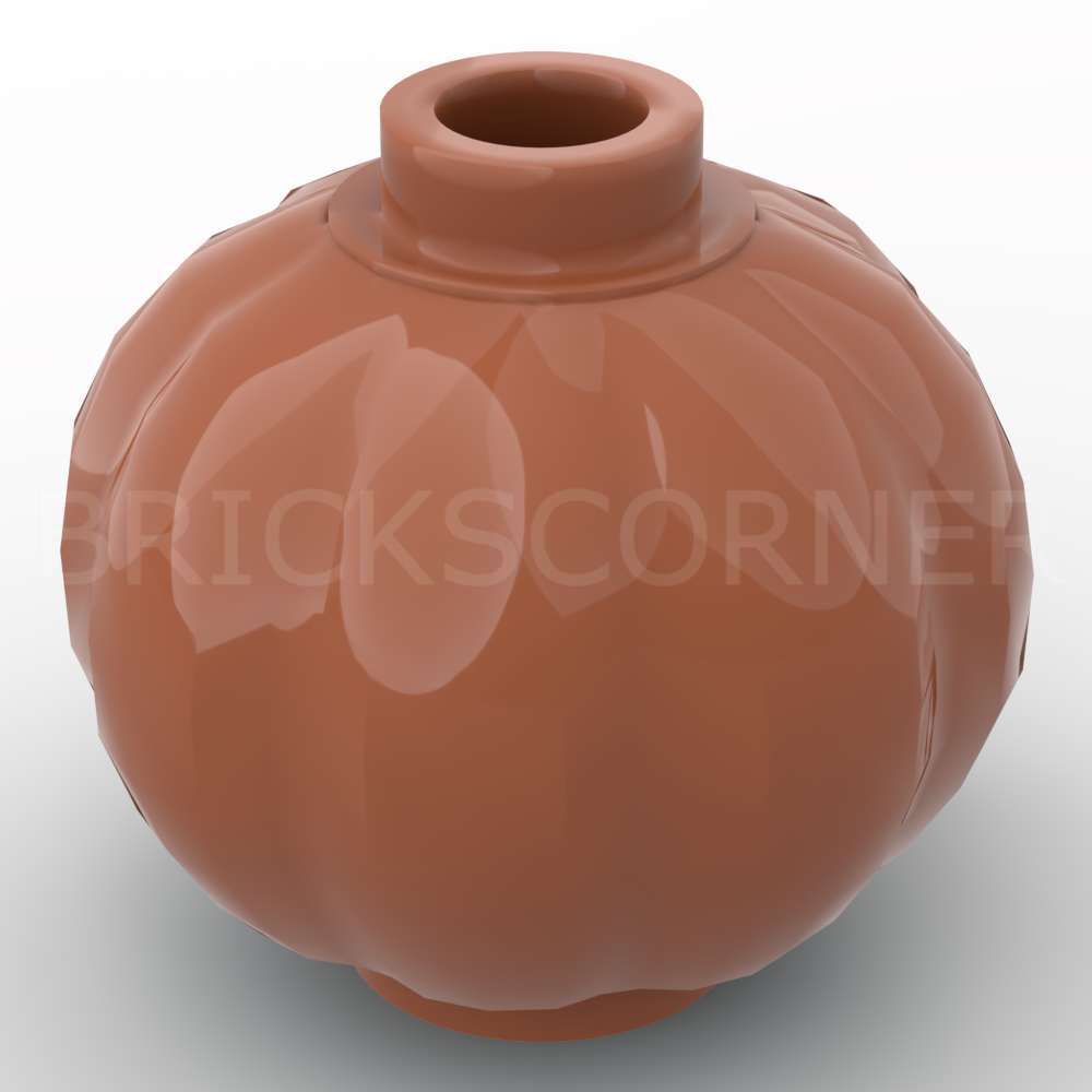 LEGO® Nourriture Citrouille / Potiron - 51270 - Orange Foncé