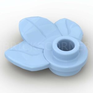 LEGO® Plante 1 x 1 avec 3 Feuilles / Pétales - 32607 - Bleu Ciel Clair