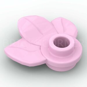 LEGO® Plante 1 x 1 avec 3 Feuilles / Pétales - 32607 - Rose Clair
