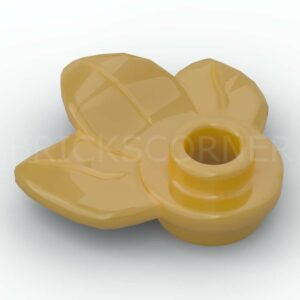 LEGO® Plante 1 x 1 avec 3 Feuilles / Pétales - 32607 - Doré
