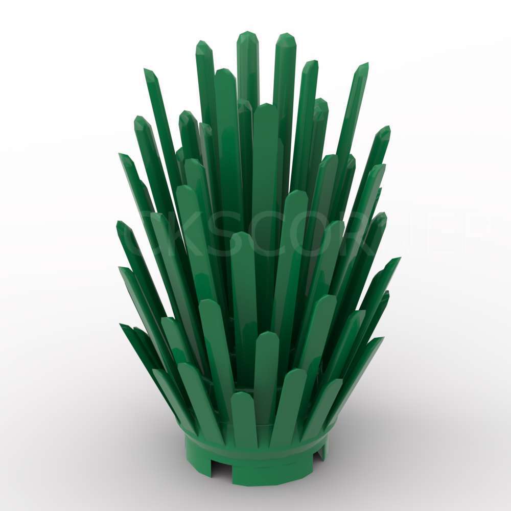 LEGO® Plante Buisson Epineux 2 x 2 x 4 - 6064 - Vert